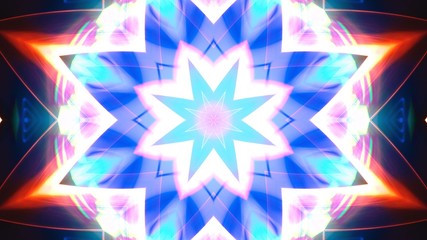 Kaleidoscope Mandala Art Design Abstract Background