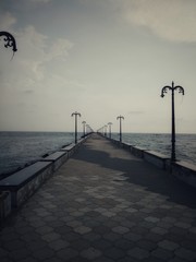 Obraz premium Za morzem