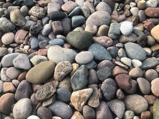 pebbles on the beach
