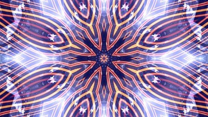 Kaleidoscope Mandala Art Design Abstract Background