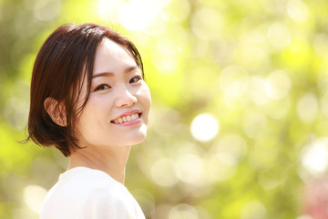 Fototapeta premium 女性ポートレート