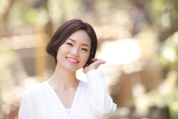 Fototapeta premium 女性ポートレート