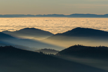 Inversion im Nordschwarzwald