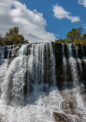 Korokoro Waterfall. Lake Waikaremoana Te Urewera National Park New Zealand.