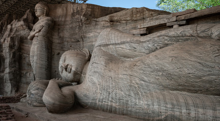 Ruins of the historical city of Polonnaruwa, Sri Lanka