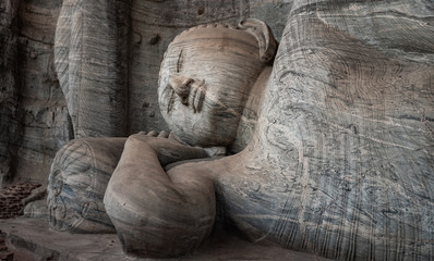 Ruins of the historical city of Polonnaruwa, Sri Lanka