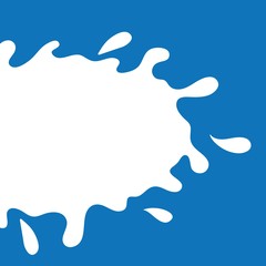 Milk Splash illustration vector