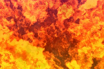 visionary glowing hell abstract background or texture - fire 3D illustration