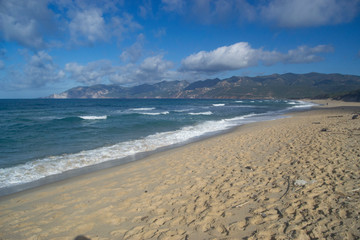 La spiaggia di Porto Paglia