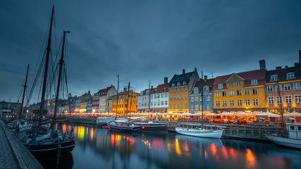 Beautiful Copenhagen city in Denmark