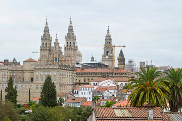Santiago of Compostela city in Galicia province, Spain