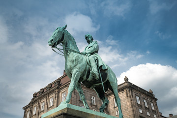 Obraz premium Beautiful Copenhagen city in Denmark