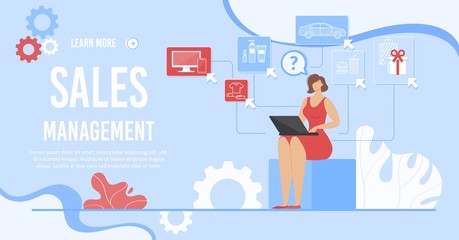 Virtual Sales Management of Business Landing Page