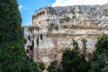  view of archaeological park in syracuse