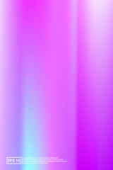 Holographic, Vector, Glossy Cover. Soft Color. 