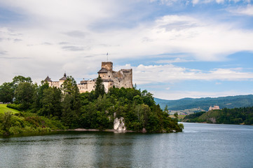 Fototapeta premium Nidzica, zamek, Pieniny, Polska