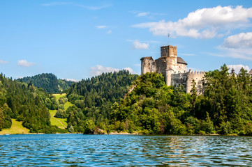 Nidzica, zamek, Polska, Pieniny © npiotr