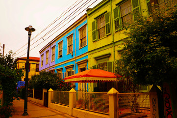 Traditional and colorful houses