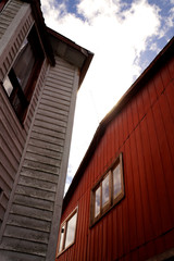 traditional wooden houses