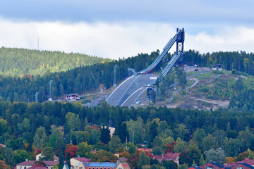 Lugnet-Schanzen in Falun