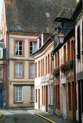 Ville de l'Aigle, département de l'Orne en Normandie, France