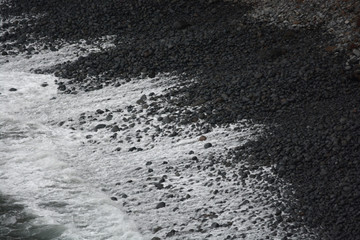 along the wild coast of Madeira, Portugal