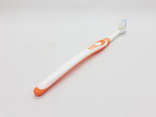 Handheld Colorful Design Bright Tooth Brush for Dental Cleaning Tools Dentistry in White Isolated Background