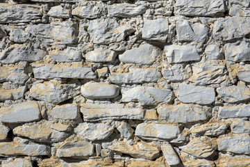 White Stone Wall Background