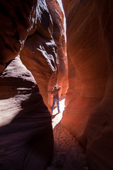 Buckskin Gulch Slot Canyon at Wire Pass Trail in Kanab, Utah