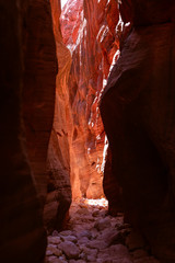 Buckskin Gulch Slot Canyon at Wire Pass Trail in Kanab, Utah