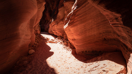 Buckskin Gulch Slot Canyon at Wire Pass Trail in Kanab, Utah