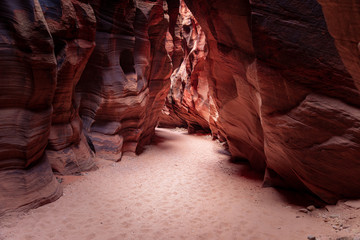 Buckskin Gulch Slot Canyon at Wire Pass Trail in Kanab, Utah
