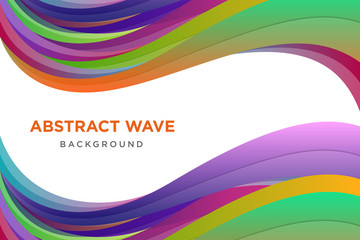 colorful modern abstract wavy background. dynamic gradient template. Fluid creative templates. graphic design can used to cards, web banner, or brochure.