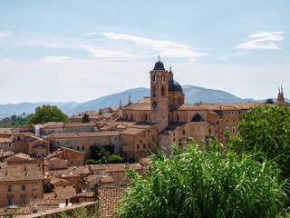 City center of the medieval city