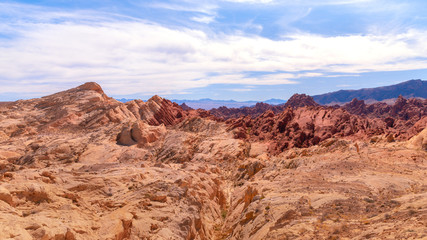 Fire Canyon at Valley of Fire in Nevada