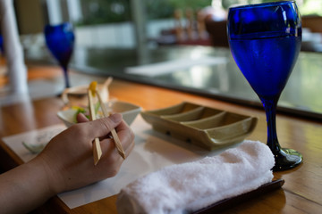和食を食す