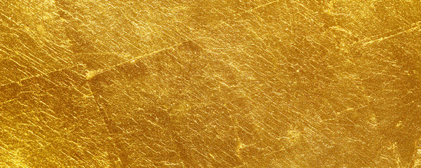 scratched gold texture used as background
