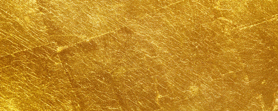 scratched gold texture used as background