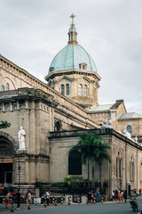 Manila Cathedral, in Intramuros, Metro Manila, The Philippines