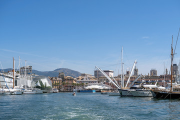 Genoa old port area