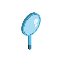 Isolated lupe icon vector design