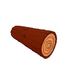 Vector wood log 