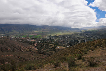 Fototapeta na wymiar View of Tafi del valle