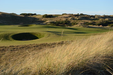 The Fife Coastal Walk at Kinsbarns on a sunny Scottish New Years Eve 2019