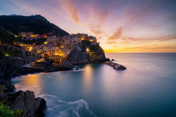 Sunrise in Manarola Cinque Terre