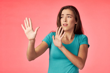 Fototapeta premium portrait of young woman