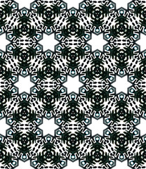 Geo Art. Endless Repeat Painting. 