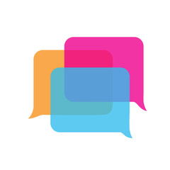 Naklejka premium Conversation