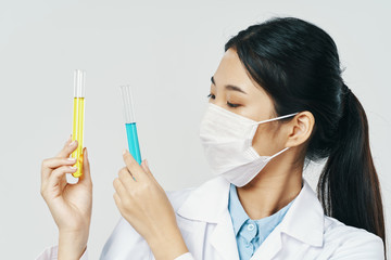 young doctor with syringe