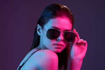 girl in sunglasses